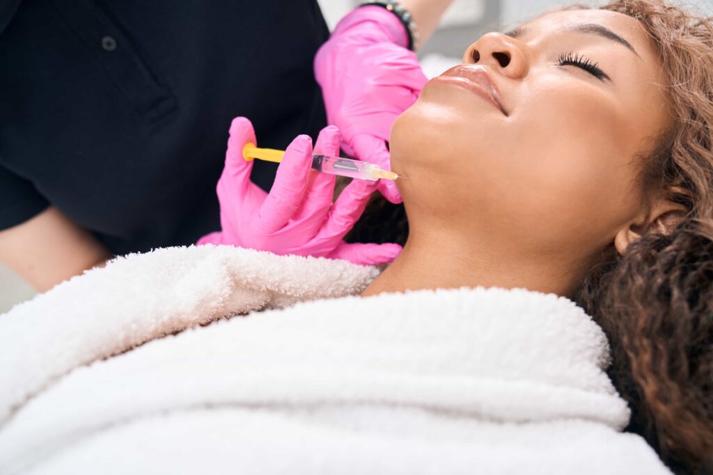 submandibular botox