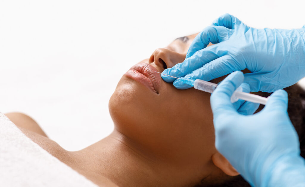 lip flip neurotoxin injection