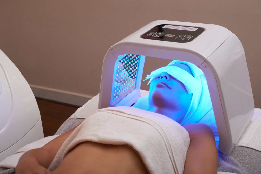 bluelight LED for acne